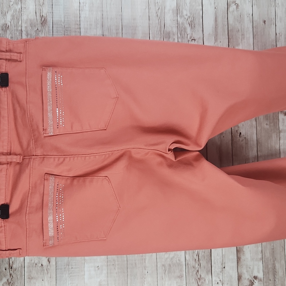 Lee, Chic Coral, below the knee shorts, SZ 18W - Picture 8 of 12